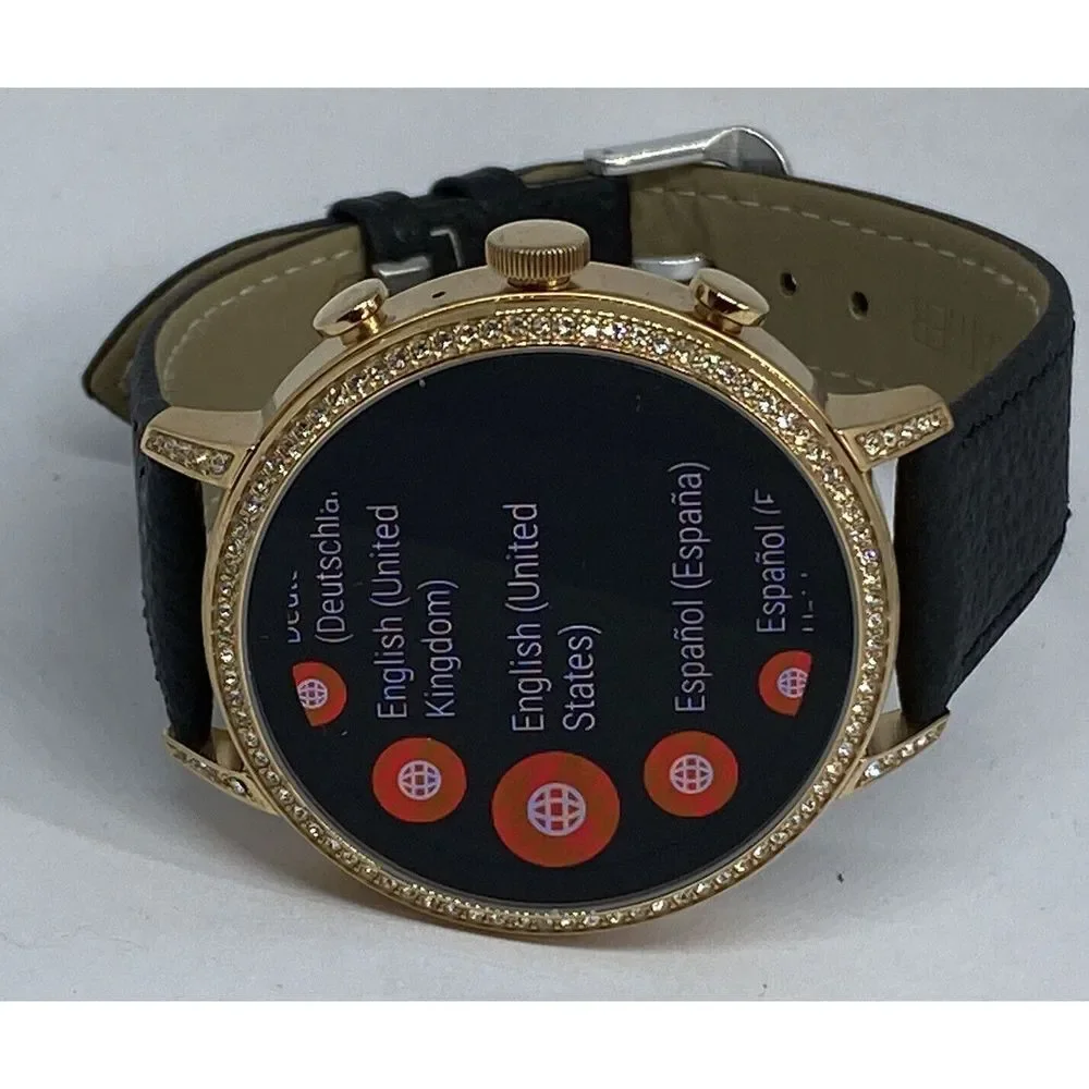 Fossil Gen 4 Authentic Digital Dial Smart Watch Custom Band FTW6011 CR138